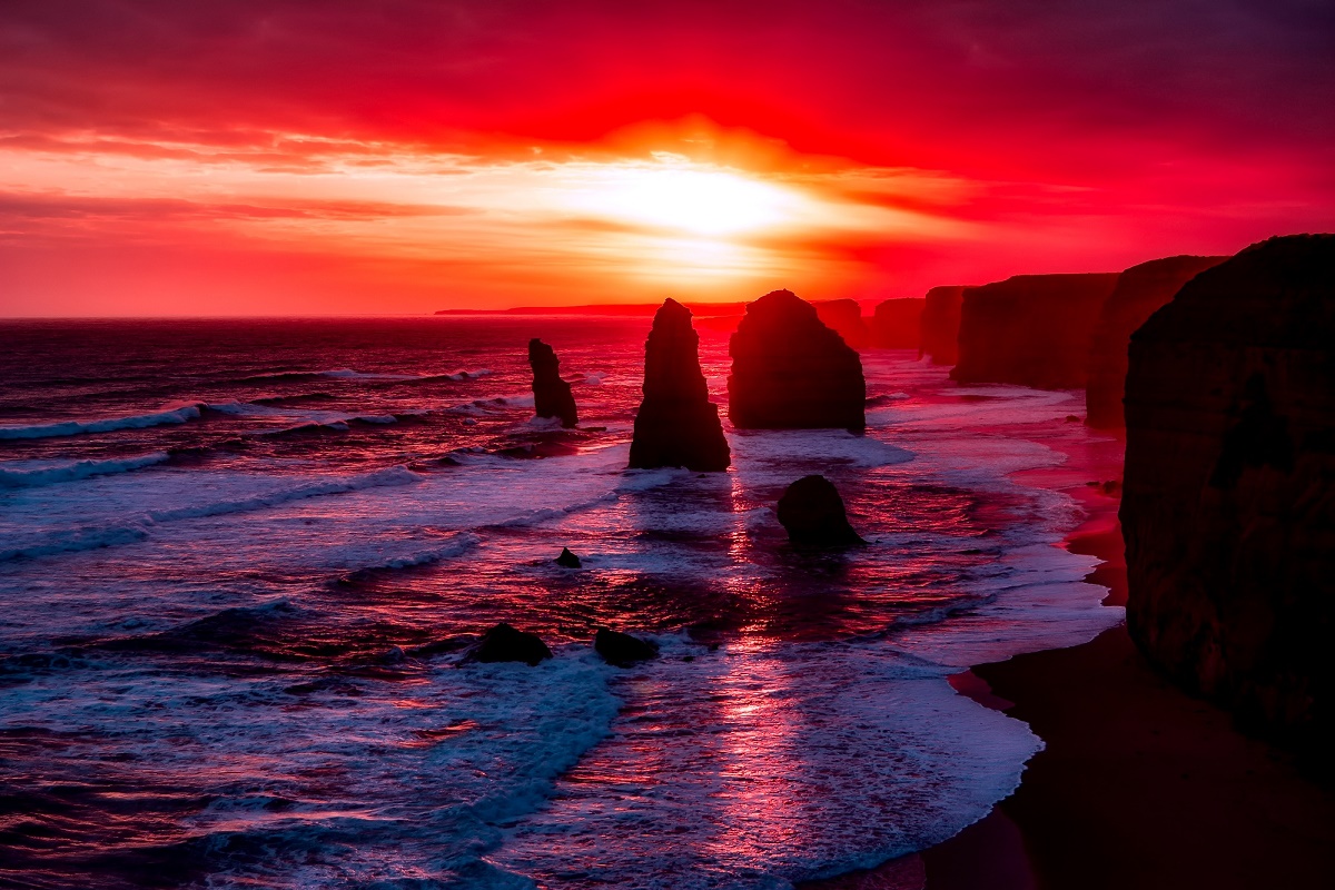 great ocean walk sunset